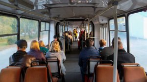 Троллейбус ЗиУ-683 КВР БТРМ-4008. Покатушки по Барнаулу.