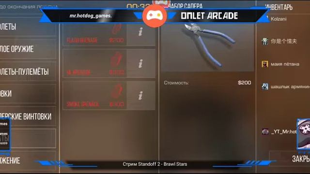 Стрим Mr.hotdog_Games #1.2 - Standoff 2 - Brawl Stars смотреть онлайн