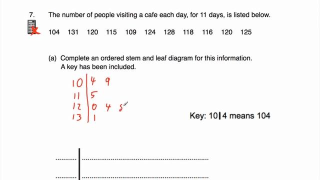 Stem and Leaf Answers - Corbettmaths смотреть онлайн