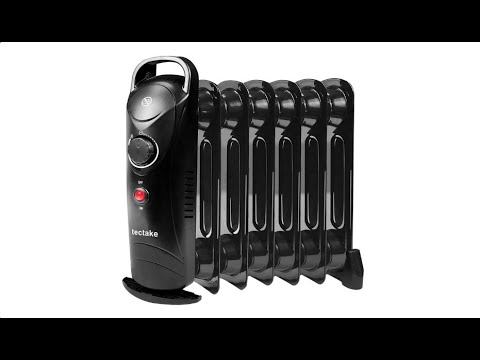 tectake Oil Filled Radiator Heater смотреть онлайн