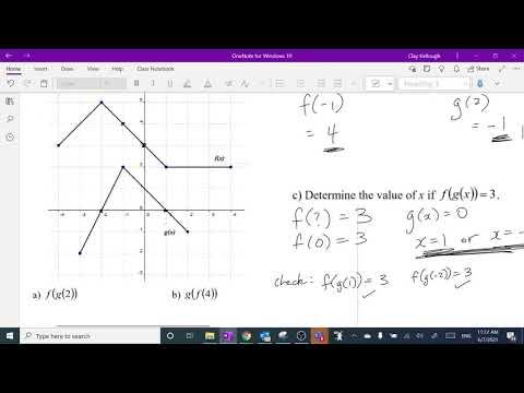 MPC40S Lesson 10.3 Composite Functions смотреть онлайн