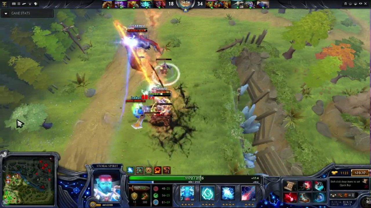 Dota 2 Storm Spirit guide смотреть онлайн