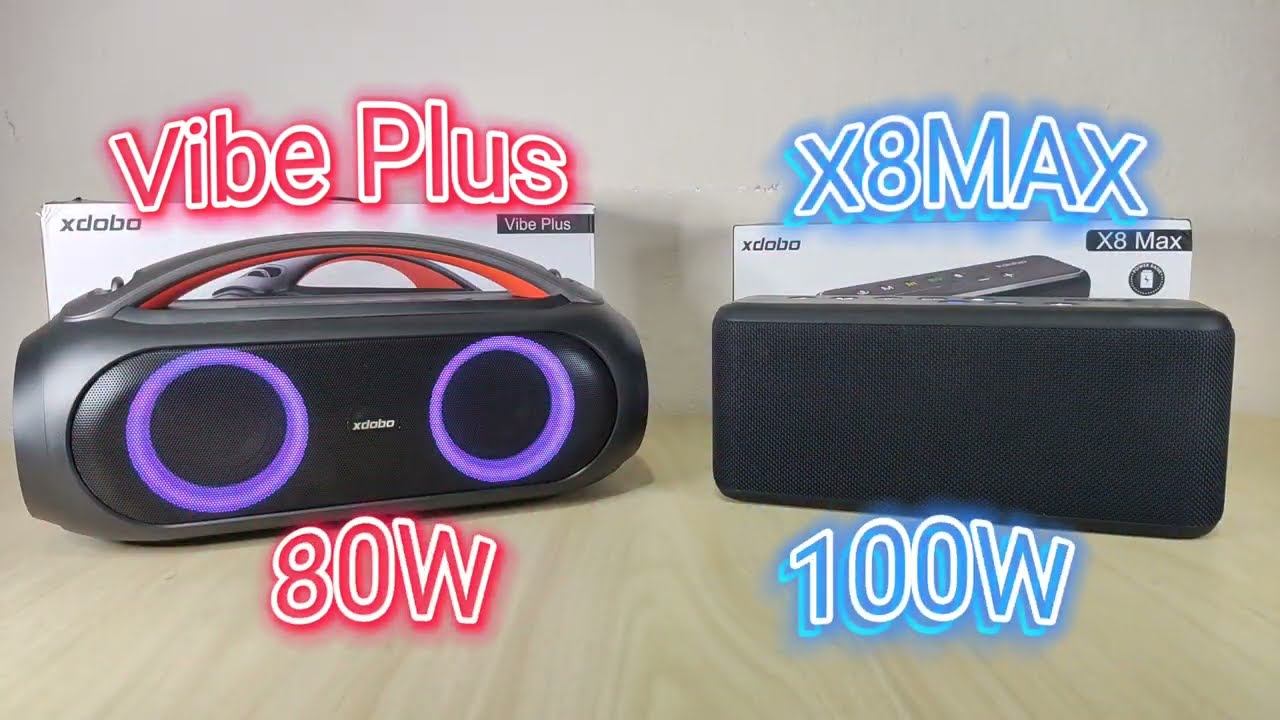 Las Más Poderosas De XDOBO, Vibe Plus 80W VS X8MAX 100W, Comparación En (Español)