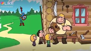 Багатыр vs капитан Америка