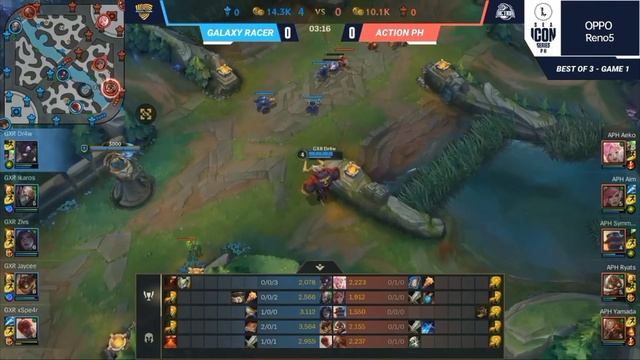 Galaxy Racer VS Action PH - Game 1 ( WR SIS-PH | North Luzon Group Stage | Week 1 - Day 2 ) смотреть онлайн