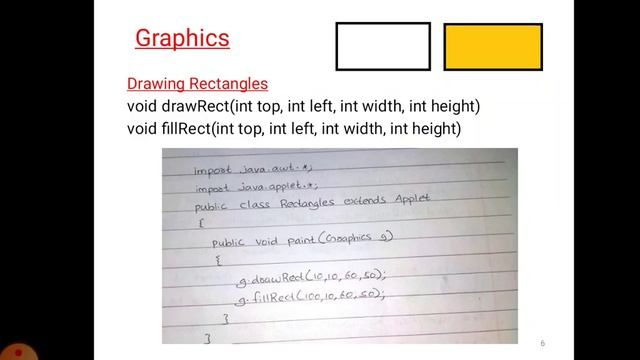 CS206 Object Oriented Design and Programming: Module-VI- Introduction to AWT смотреть онлайн