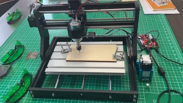 Test New CNC 3018 PRO Max Laser Engraver Wood Router Machine GRBL ER11 DIY Aliexpress Review смотреть онлайн