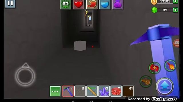 Мир кубов нашёл алмазы сделал алмазный меч зачарованный магией огня сходил в измерение в портале смотреть онлайн