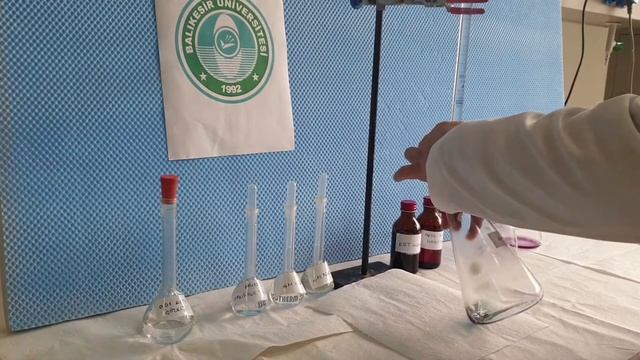 EDTA çözeltisi ile titrasyon aşaması - Sularda Sertlik - смотреть онлайн