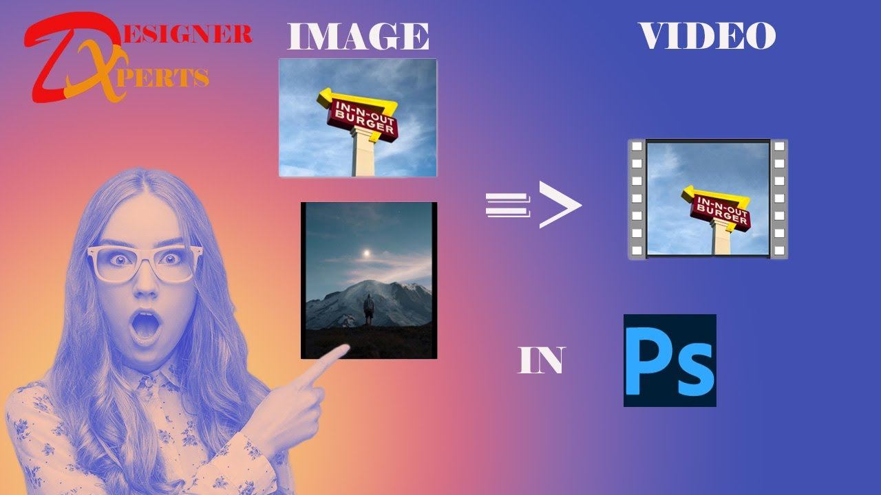 PARALLAX - IMAGE TO VIDEOS IN PHOTOSHOP смотреть онлайн