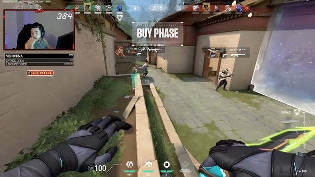 100T ETHAN - HAVEN - OMEN - (15/9/4) - VALORANT POV смотреть онлайн