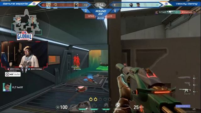 Valorant | Rooter Rise of Legends 2021 Semi Final 2 - VLT vs Samurai Esports смотреть онлайн