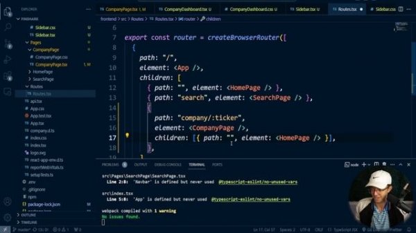 React Typescript 2023 - 18. Dashboard
