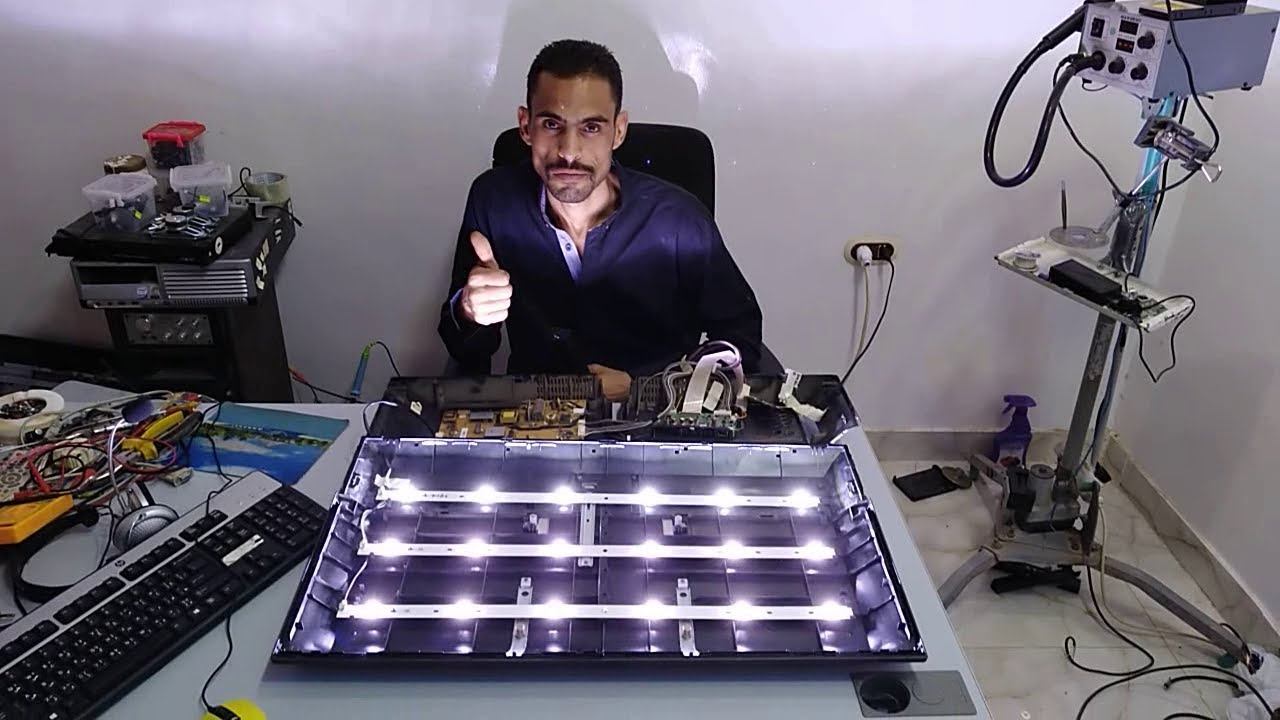 تغير اليد الشاشة التوشيبا TOSHIBA LED TV 32 смотреть онлайн