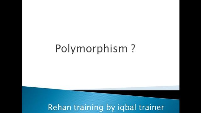 What is Polymorphism? In Urdu C++ for beginners | oop in c++ urdu by Iqbal trainer | Introduction смотреть онлайн
