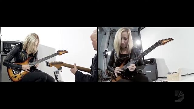 Nita Strauss - Electric guitar techniques Tips Tricks смотреть онлайн