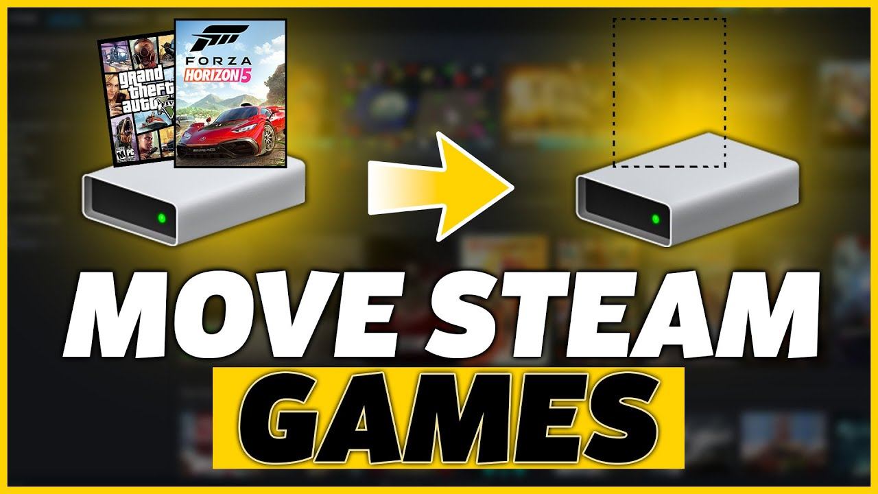 How To Move Steam Games To Another Hard Drive (2023) смотреть онлайн
