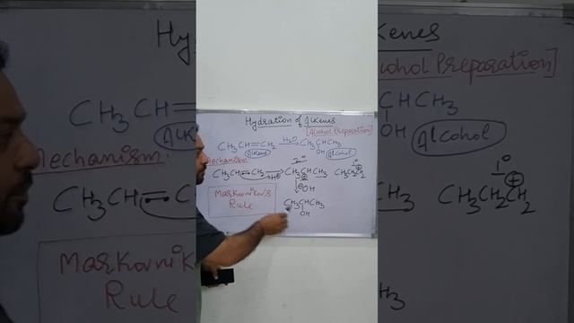 Alkene Hydration: Preparation of Alcohol II Class 12 chemistry II #organicchemistrybyamanthakur смотреть онлайн