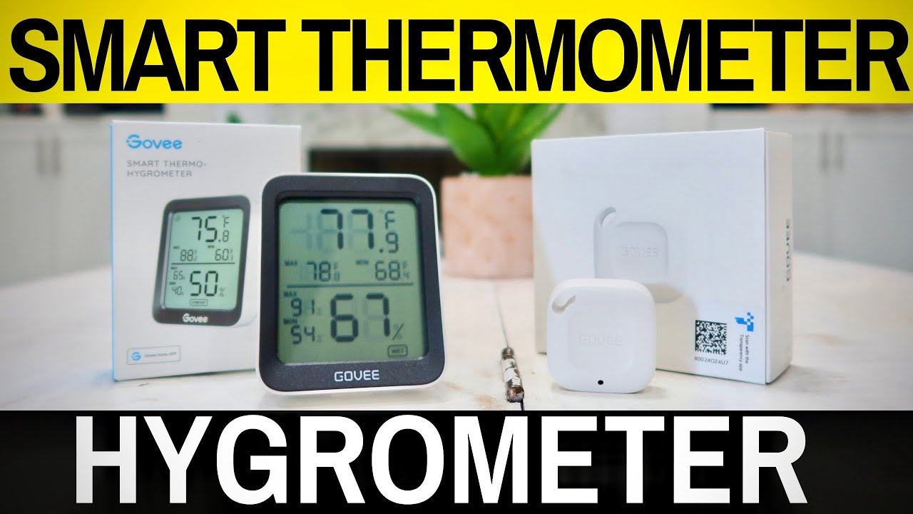 GOVEE Thermometer, Hygrometer, And Humidity Monitor - Bluetooth H5074 & H5075