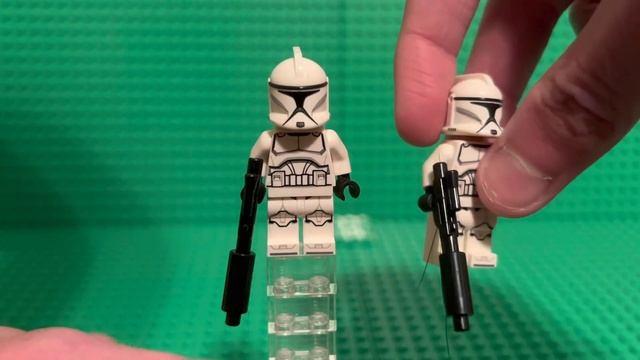 Lego Star Wars 40558 Clone Trooper Command Station Review смотреть онлайн