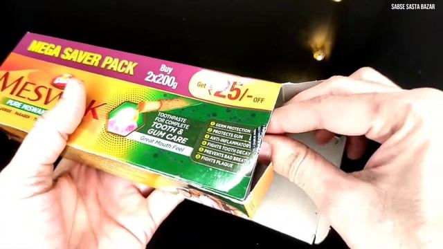 Dabur Meswak Unboxing & Review || Dabur Meswak Mega Saver Pack || Toothpaste || Sabse Sasta Bazar смотреть онлайн