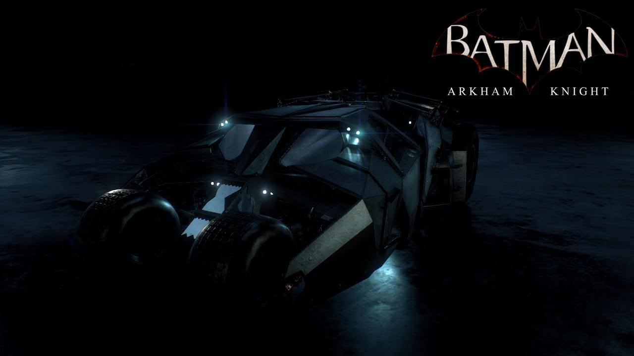 Batman: Arkham Knight - Batmobile Races [2008 Tumbler Batmobile] (HD,60fps)