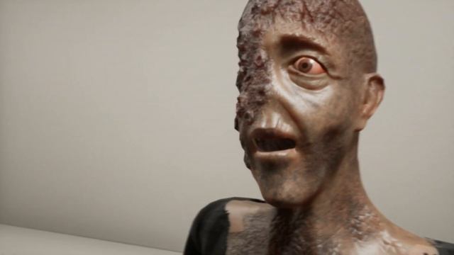 Creepy Face Character with unreal engine 4 смотреть онлайн