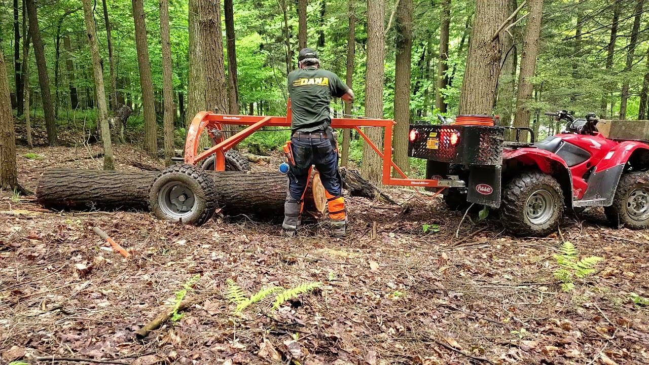 Woodmizer lx25 and log arch смотреть онлайн