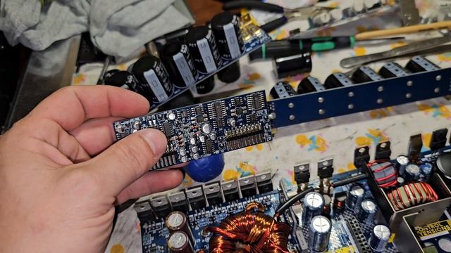 Ремонт-ревизия-доработка-твик Audison Vrx1 500.2