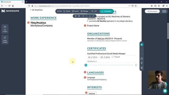 How to Create a Resume by Novoresume | Tutorial on How to Create a Resume by Novoresume смотреть онлайн