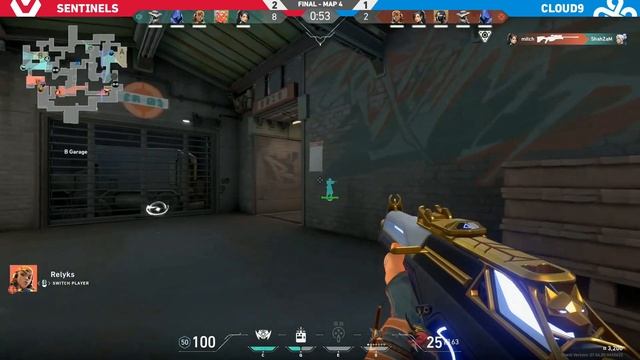 Cloud 9 vs Sentinels Game 4 - Finals | PAX Arena Valorant Invitational | Valorant Ignition Series смотреть онлайн