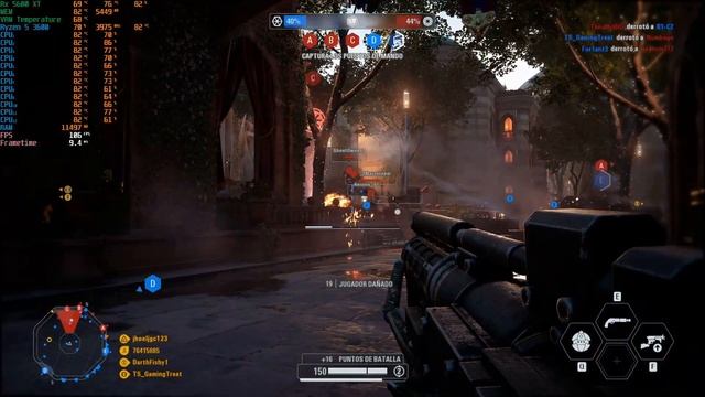 STAR WARS: BATTLEFRONT II - RX 5600 XT + RYZEN 5 3600 - ULTRA (1080P) смотреть онлайн