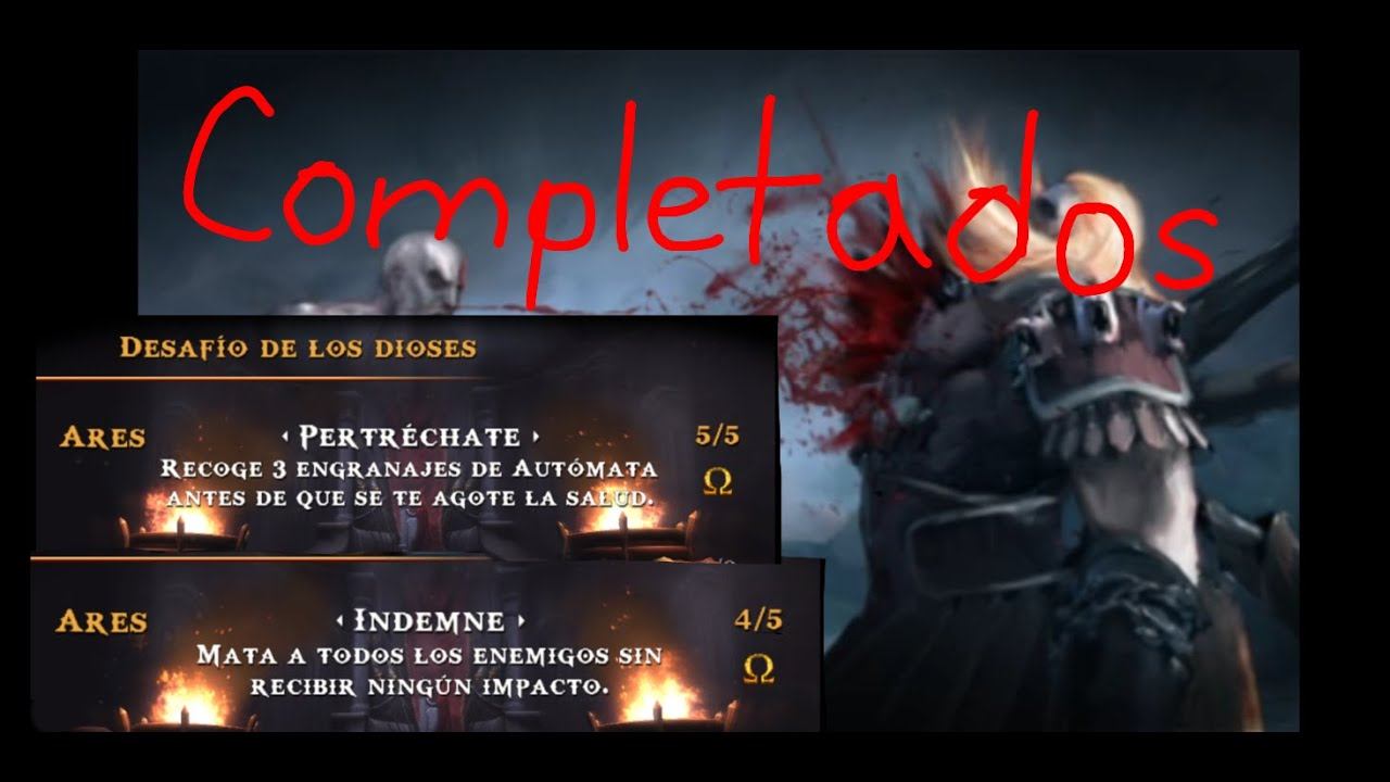 PPSSPP Android God of War: Ghost of Sparta Desafios de Ares completados смотреть онлайн