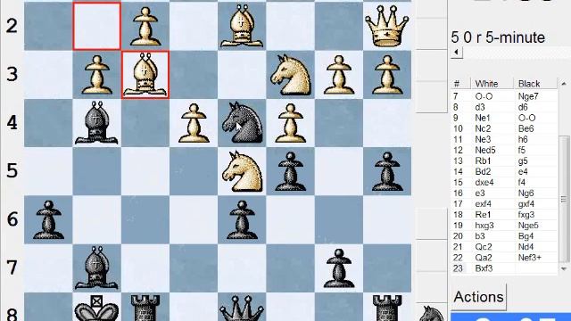 Chess World.net: LIVE Blitz #856 vs Windscheid (2171) - English: symmetrical, Botvinnik rev. (A37) смотреть онлайн