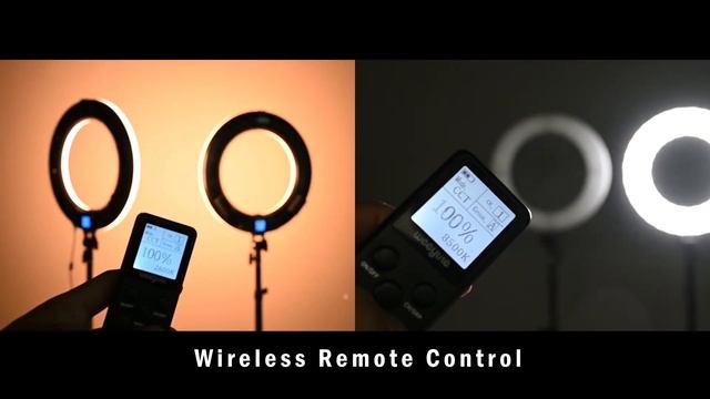Weeylite 30W 18'' RGBW LED Ring Light WE-10 with 17 Lighting Effects смотреть онлайн