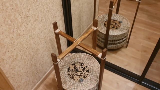 Чайный столик - бумажная лоза