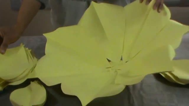 Flor grande 11 para decoración de fiestas Big flower for party decoration смотреть онлайн
