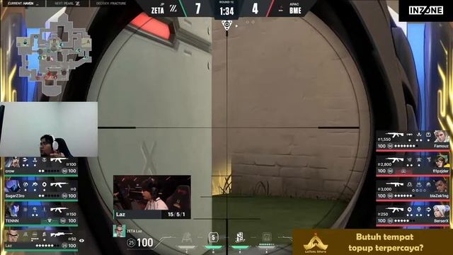 (MAP 1) EPIC COMEBACK BOOM VS ZETA Gaming with Latom Gang | VALORANT CHAMPIONS GROUP STAGE 2022 смотреть онлайн