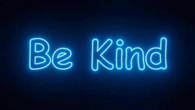 4K Be Kind | Neon Light Art | Artist Ka Art Studio #motion #motiongraphics #vjloops #animation смотреть онлайн