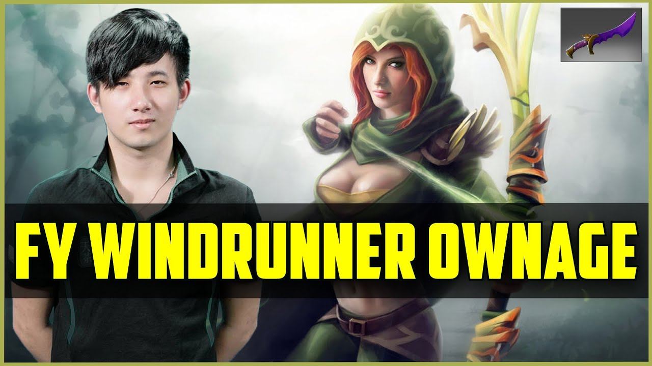 VG.fy Shadow Blade Windrunner | Dota 2 Gameplay смотреть онлайн