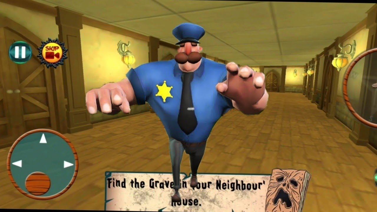 Virtual Scary Neighbor Game (Android Gameplay Walkthrough) смотреть онлайн