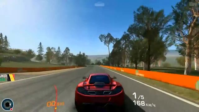 "RealRacing3".серпантин. смотреть онлайн