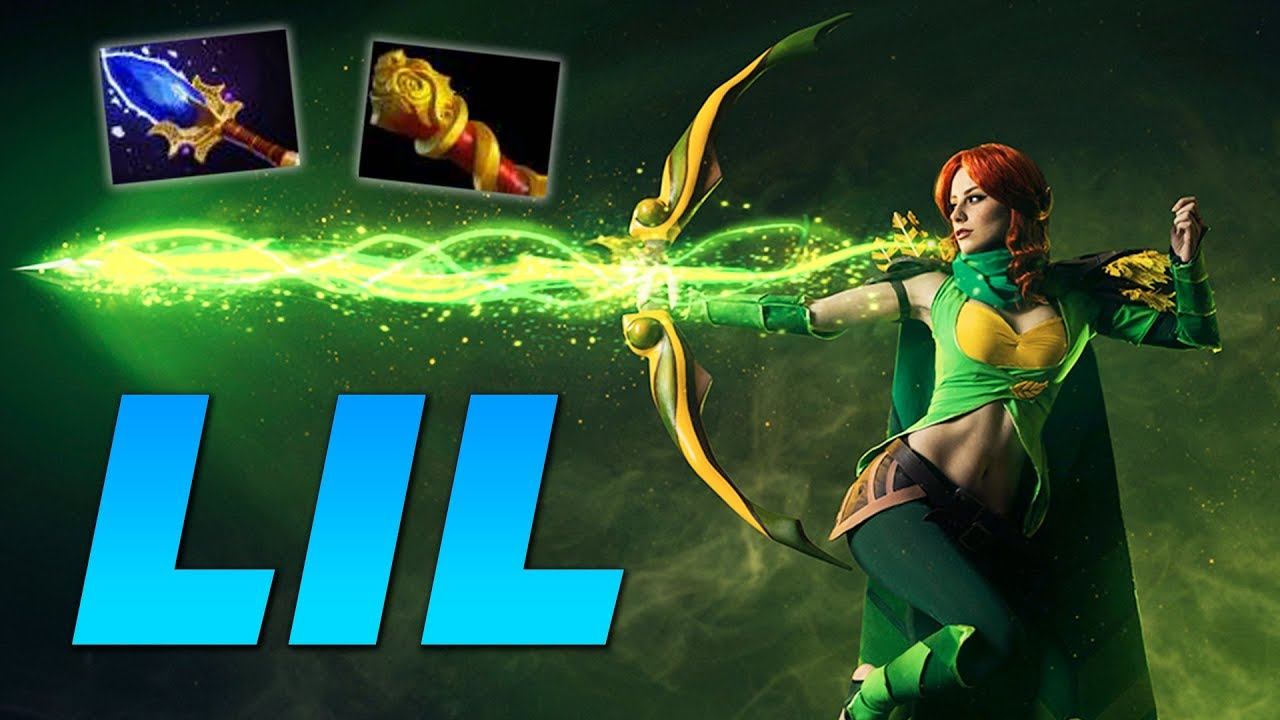 Lil Windranger - Dota 2 Pro Gameplay смотреть онлайн