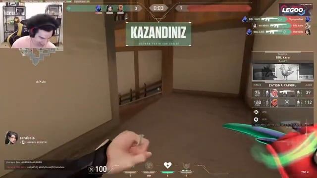 TEAM LEGOO VS TEAM MİAFİTZ VALORANT SPİKE CUP 6 TURNUVA w/BBL KERO,BBL GAİS,İSA,B3N смотреть онлайн