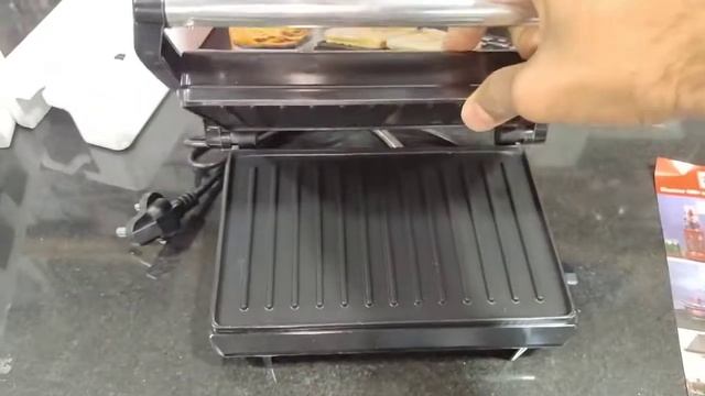 Wonderchef Sanjeev Kapoor 640-Watt Grill Sandwich Maker & Tandoor Mini (Black) | Sandwish maker смотреть онлайн