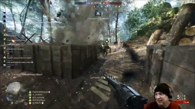 Battlefield 1 - PC Ultra 1080p - Battlefest! Hanging out on the Battlefield with friends.. смотреть онлайн