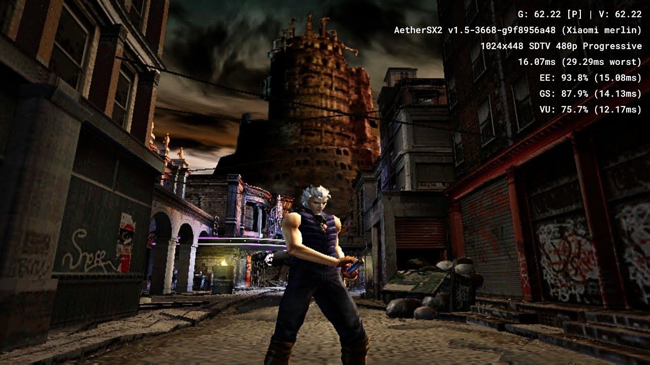 AetherSX2 v1.5-3768 Devil May Cry 3 Special Edition Mali Mediatek Helio G85 смотреть онлайн