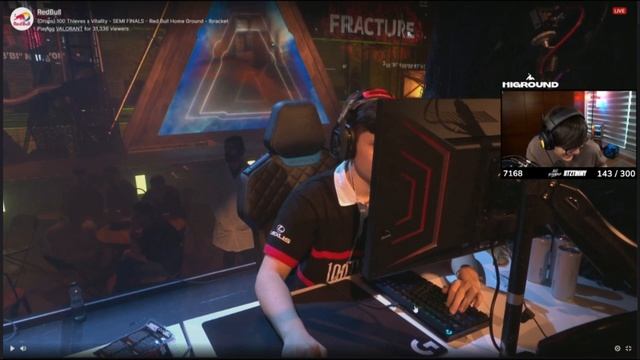 iiTzTimmy CAN'T BELIEVE 100T Bang INSANE Keyboard POSITION | Valorant Red Bull Tournament смотреть онлайн