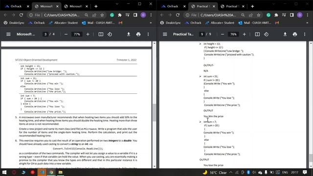1-1 p Task for SIT 232 смотреть онлайн
