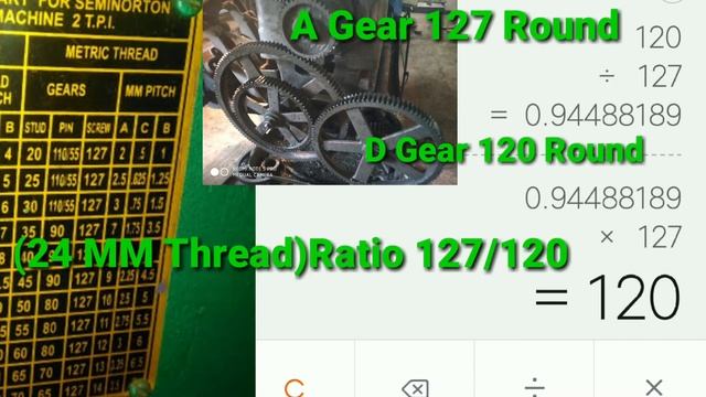 2 TPI LEED SCREW में 24 MM का चूड़ी कैसे कटिंग करें How To 2 TPI LEED SCREW In 24/MM Thread Cuttin смотреть онлайн
